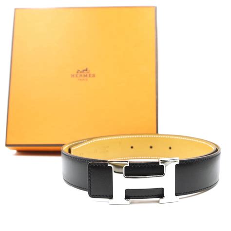 hermes black silver belt|where to buy hermes belt.